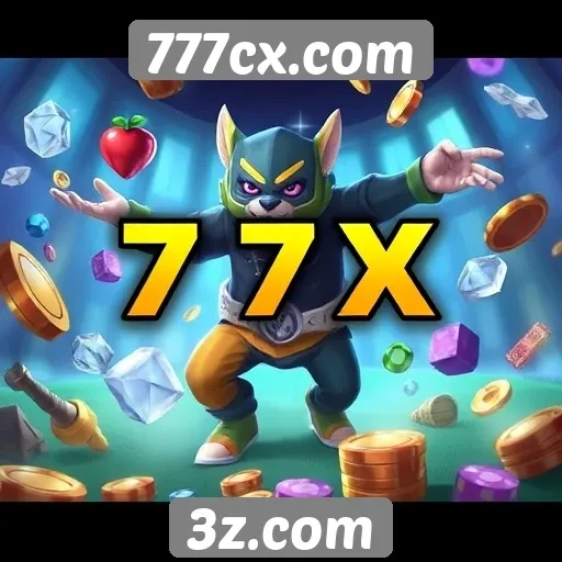 Variedade de jogos disponíveis no 777cx